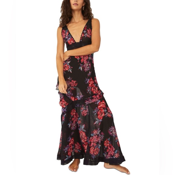 Free People Revolve Stay Awhile Maxi Dress NWOT - Picture 2 of 6